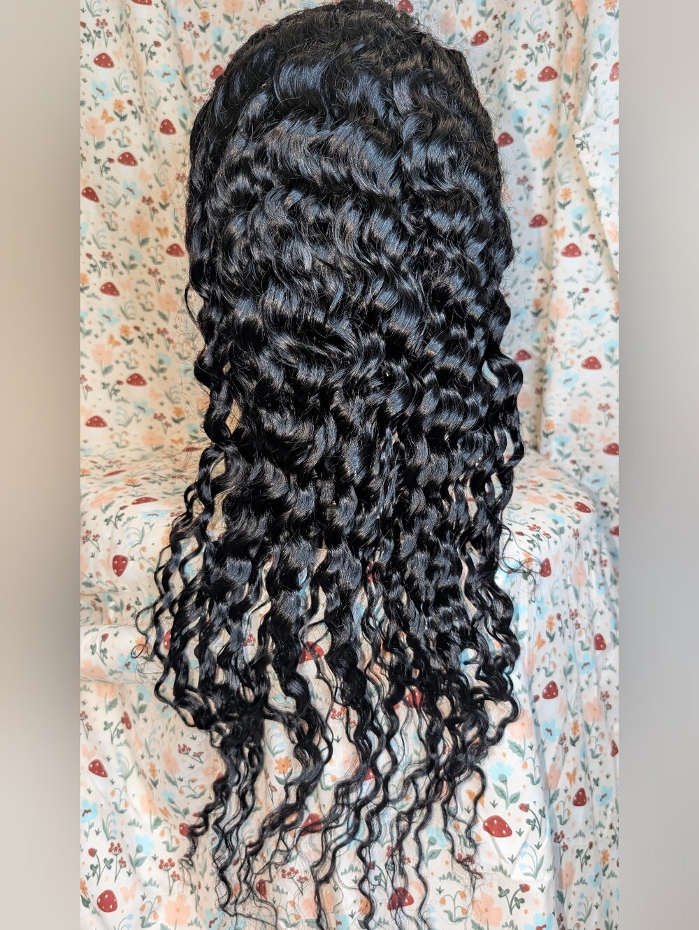Human Hair 30" HD Lace Front Wig Deep Wave